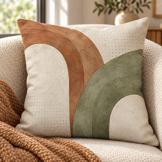 Soft Arch Conversation Throw Pillow