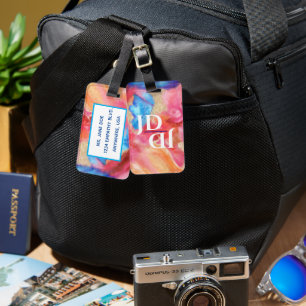 SOFT AS STONE Art Luggage Tag