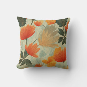 Soft Autumn Garden Cushion