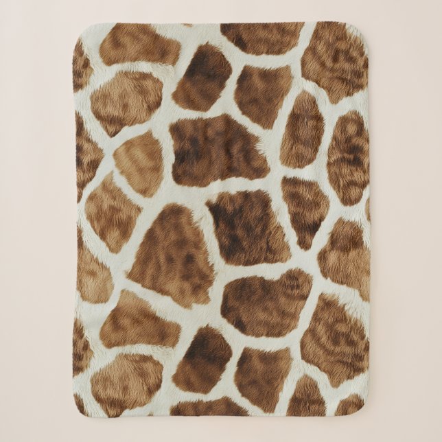 Soft Baby Sherpa Fleece Blanket Gift (Front)