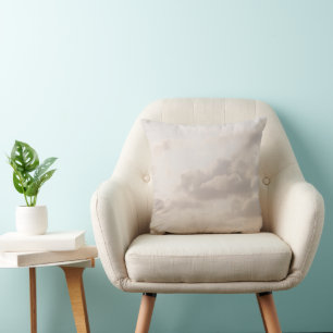 Soft Beige Caribbean Clouds Dream 1 Cushion