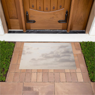 Soft Beige Caribbean Clouds Dream 1 Doormat