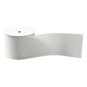Soft Billowy Cloud White Solid Color Of The Year Grosgrain Ribbon