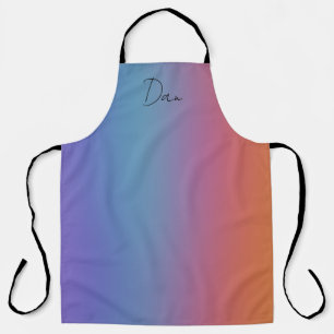 Soft Blended Colours Apron Large