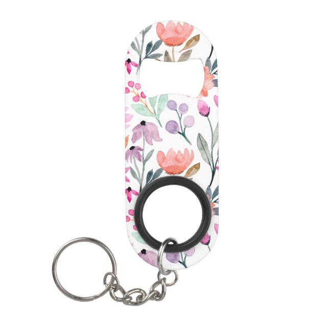 Soft Bloom Watercolor Flower Pattern Pastel  (Front)