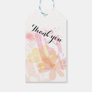 Soft Blossom Pattern  Gift Tags