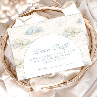 Soft Blue Dino Diapper Raffle