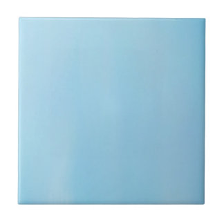 Soft blue for heart and flowers complement tile