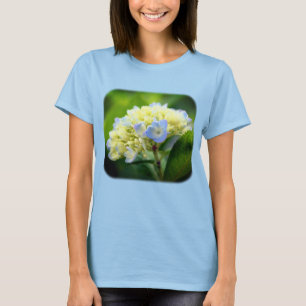 Soft Blue Hydrangea Flower Nature T-Shirt