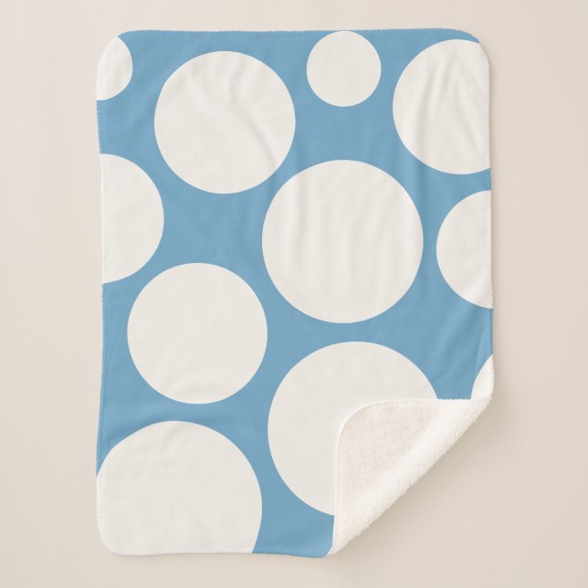 Soft Blue Hygge Blanket (Front)