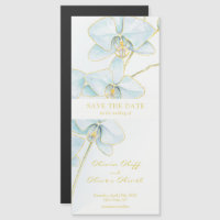 Soft Blue Orchid Save the Date