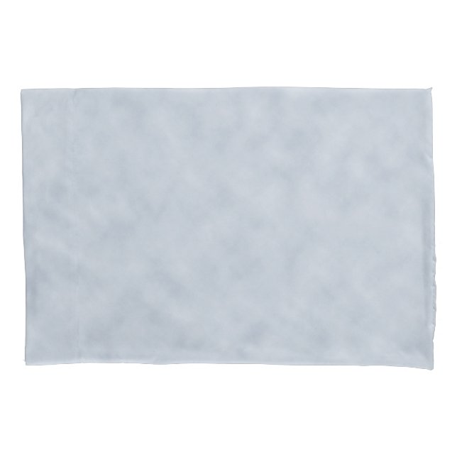 Soft Blue Parchment Look Pillowcase (Front)