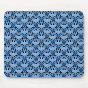 Soft Blue Sophisticated Bliss Mousepad