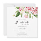 SOFT BLUSH FLORAL PEONY WATERCOLOR BRIDAL SHOWER 