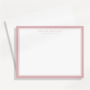 Soft Blush Frame Note Card
