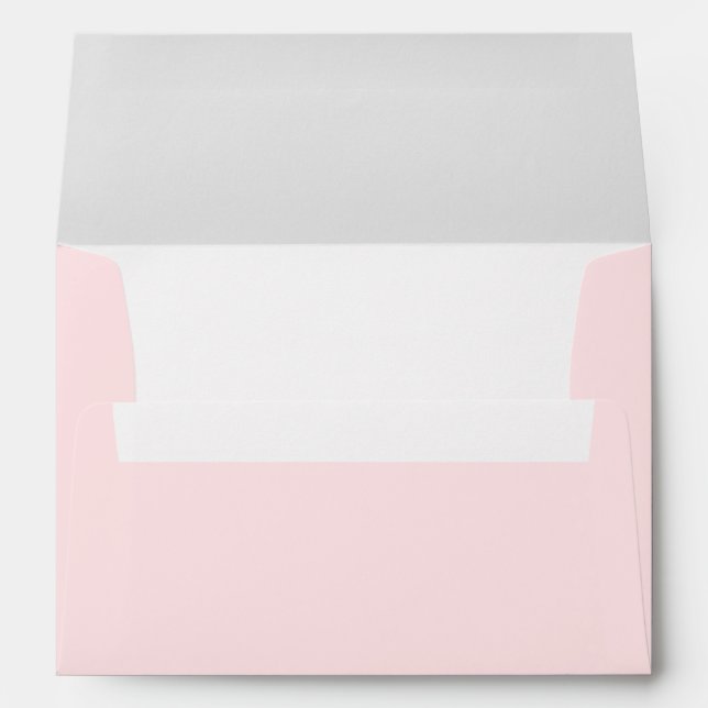 Soft Blush Pink Bridal Shower Envelope (Back (Bottom))