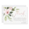 SOFT BLUSH PINK ROSE FLORA BRIDAL SHOWER THANK YOU