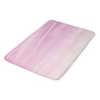 Soft Blush Pink Sky Dream 1 Bath Mat