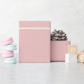 Soft Blush Pink Solid Wrapping Paper