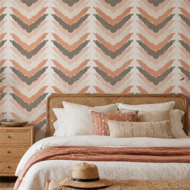 Soft Boho Chevron Wallpaper (Creator Uploaded)