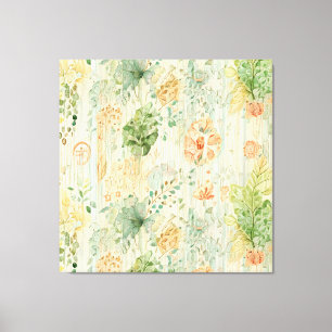  Soft Botanical Dream Canvas Print