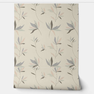 Soft Botanical Harmony Wallpaper