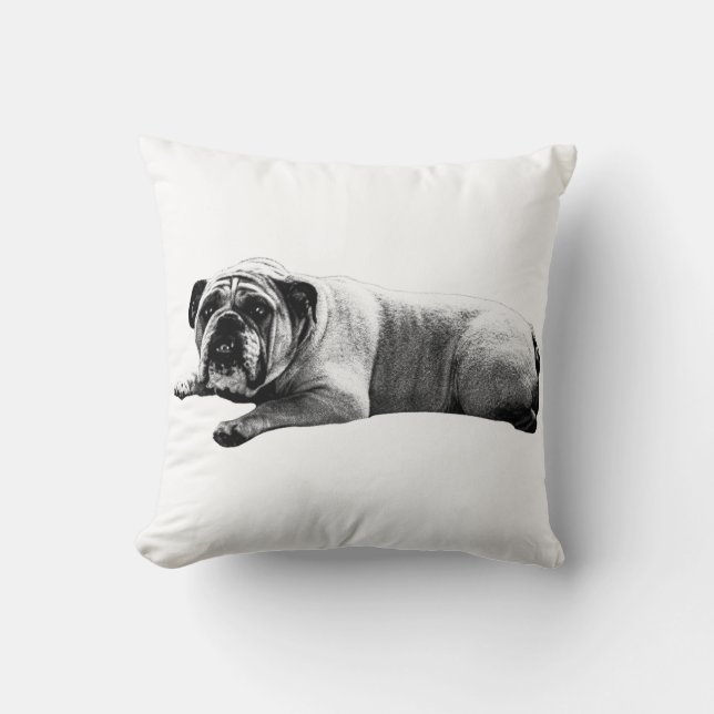 Soft Bulldog Rest Cushion (Front)