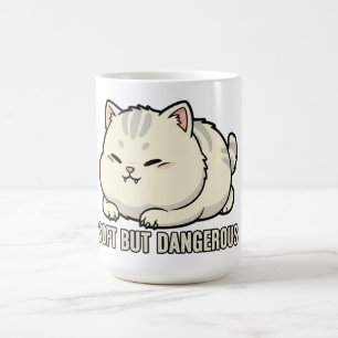 Soft But Dangerous Kitten Coffee Mug