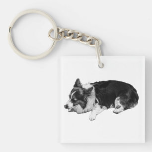 soft calm carry, corgi key ring