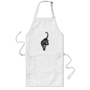 Soft Cat Charm Long Apron