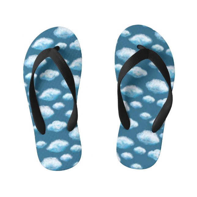Soft clouds  kid's jandals (Footbed)