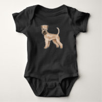 Soft-Coated Wheaten Terrier Beige Cute Cartoon Dog