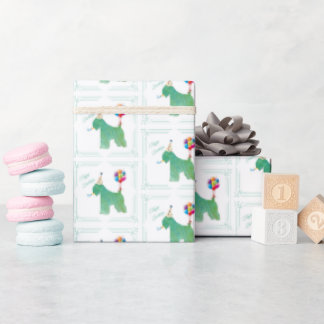 Soft Coated Wheaten Terrier Birthday Wrapping Paper