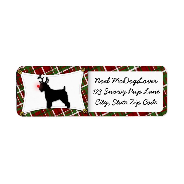 Soft Coated Wheaten Terrier Christmas (Front)