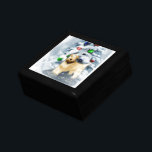 Soft Coated Wheaten Terrier Christmas Gift Box<br><div class="desc">Lovely soft coated wheaten terrier holiday art on a wide range of xmas merchandise. Christmas presents for Wheaten owners they will cherish for years to come. Cards,  ornaments,  and gifts of apparel and more.</div>