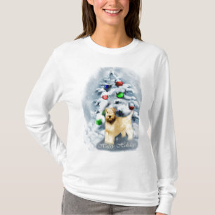 Soft Coated Wheaten Terrier Christmas T-Shirt
