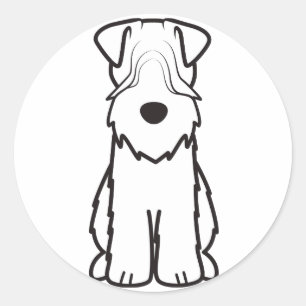 Soft Coated Wheaten Terrier Classic Round Sticker