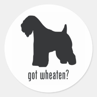 Soft-Coated Wheaten Terrier Classic Round Sticker