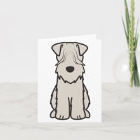 Soft Coated Wheaten Terrier Dog Cartoon