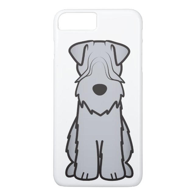 Soft Coated Wheaten Terrier Dog Cartoon Case-Mate iPhone Case (Back)