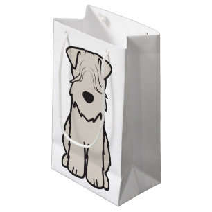 Soft Coated Wheaten Terrier Dog Cartoon Small Gift Bag
