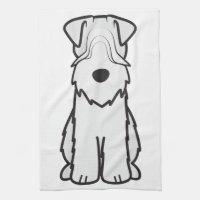 Soft Coated Wheaten Terrier Dog Cartoon