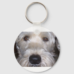 Soft Coated Wheaten Terrier Key Ring