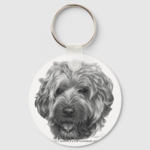 Soft-Coated Wheaten Terrier Key Ring