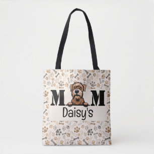 Soft Coated Wheaten Terrier Personalised Mum Tote Bag