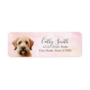Soft Coated Wheaten Terrier Return Address Labels