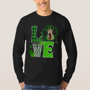 Soft Coated Wheaten Terrier Shamrock Irish St Patr T-Shirt