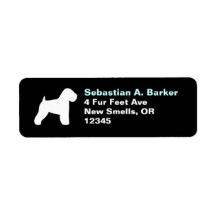Soft Coated Wheaten Terrier Silhouette Address