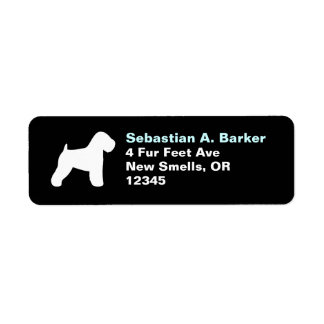 Soft Coated Wheaten Terrier Silhouette Address