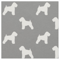 Soft Coated Wheaten Terrier Silhouettes Patterned
